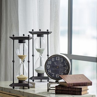 Metro Vintage Inspired Table Clock