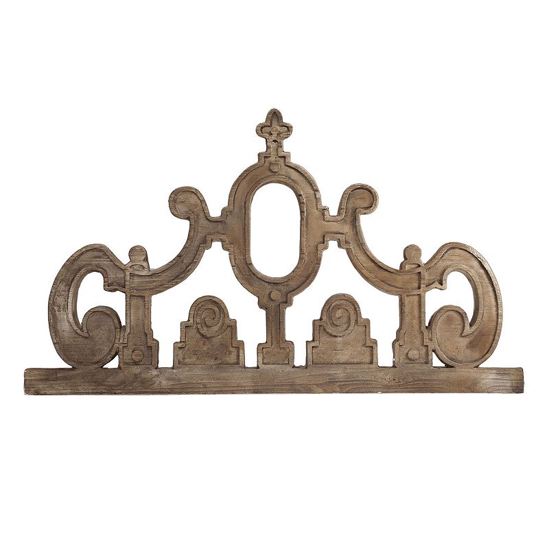 Carved Decorative Table Decor, Brown