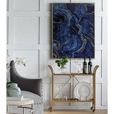 Faux Marbled Panel Wall Decor 2-piece Set
