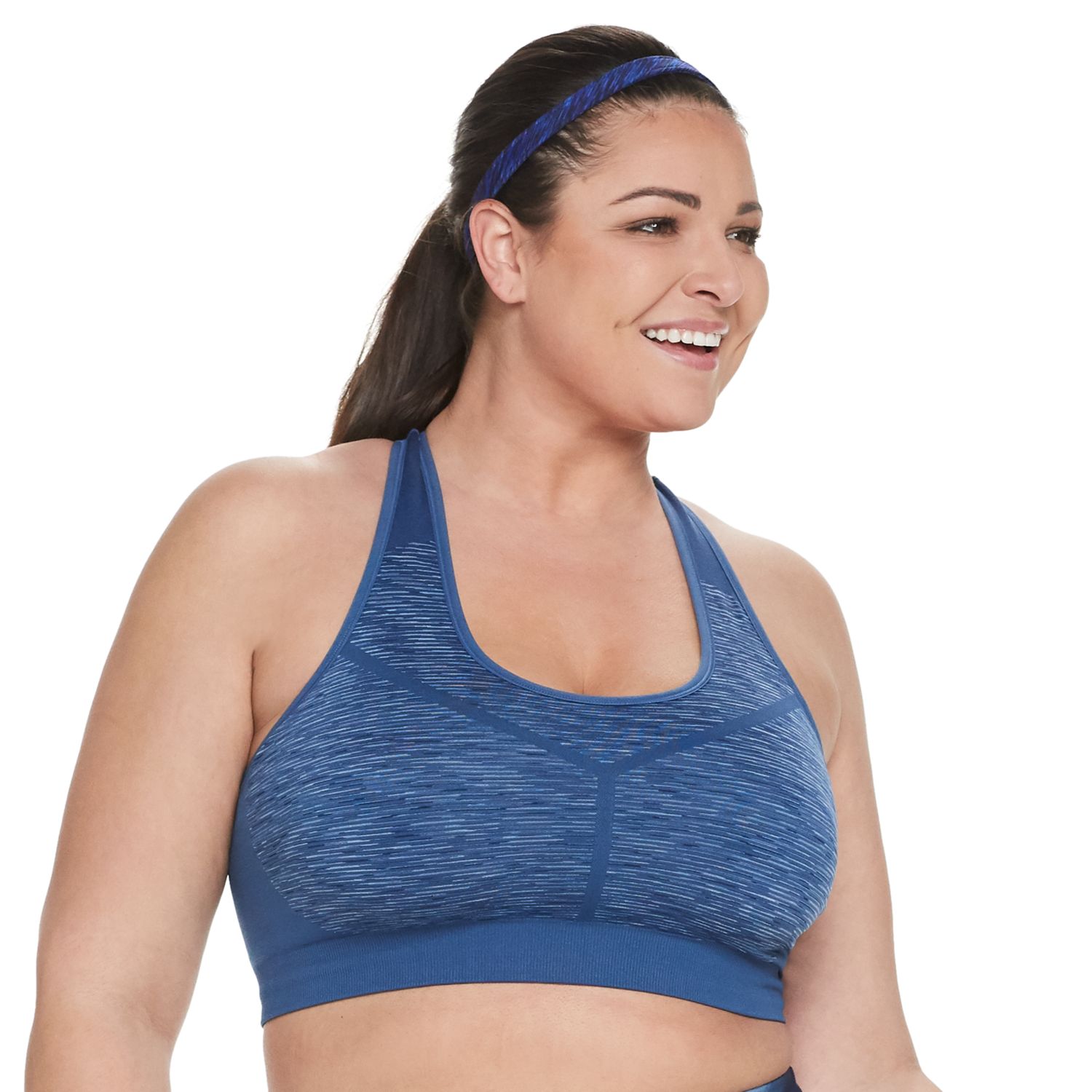 tek gear plus size sports bra