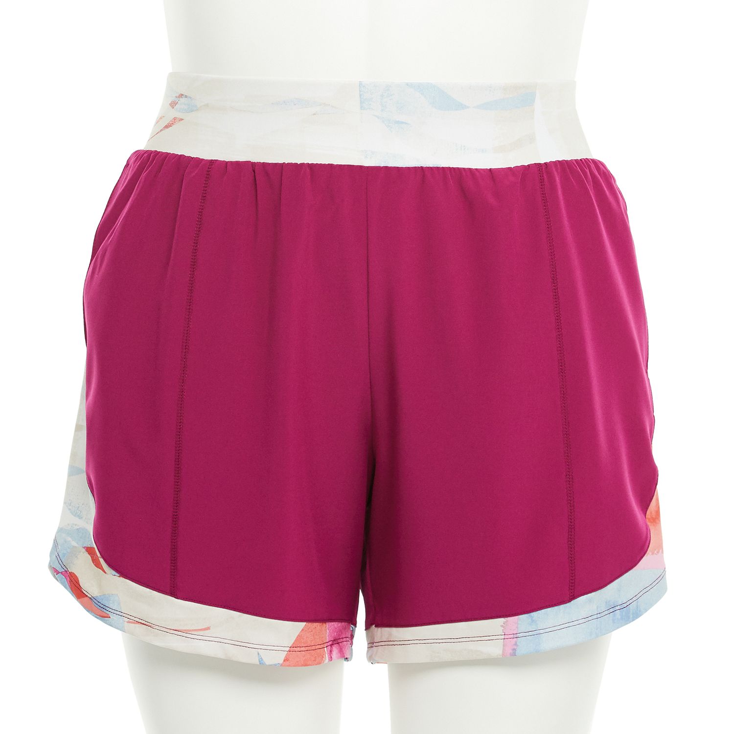 kohls plus size shorts