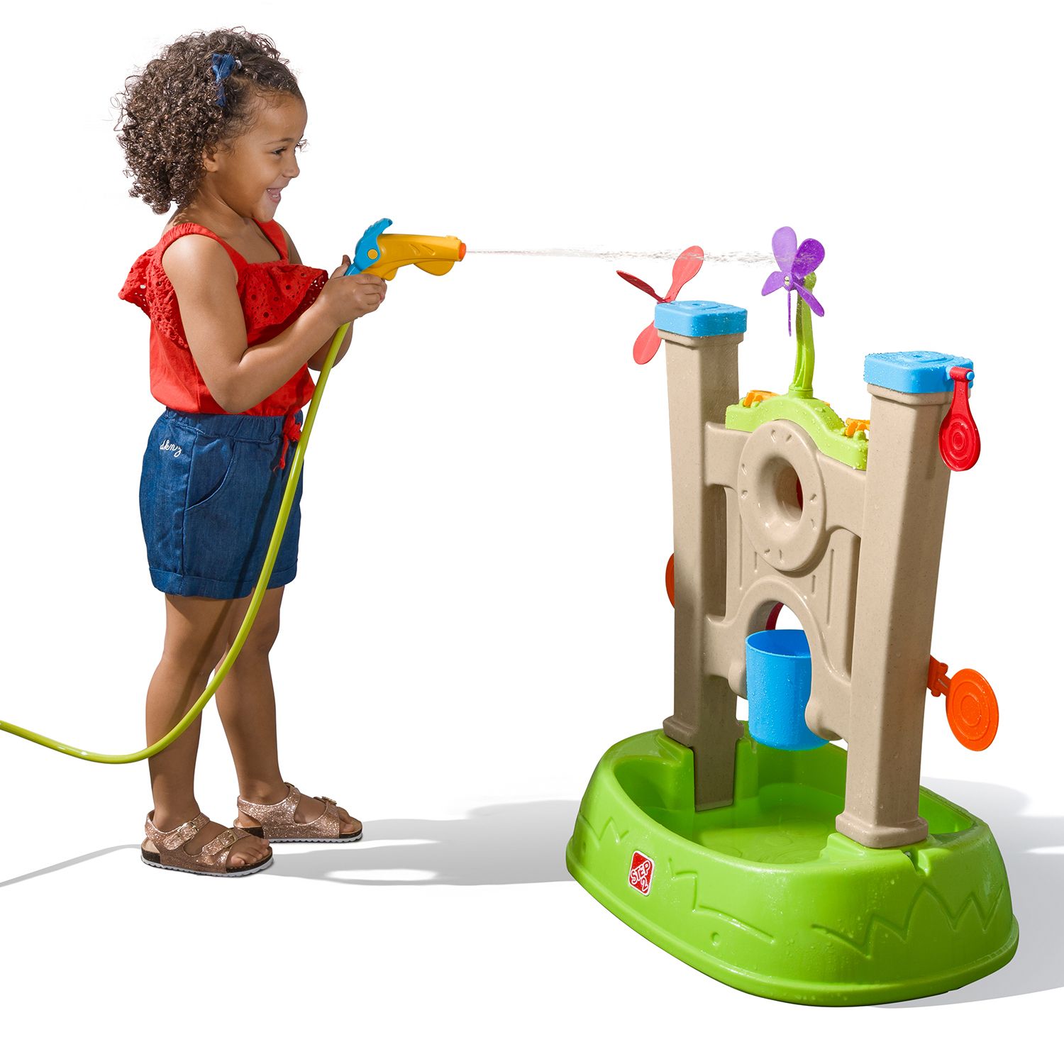 step2 waterfall discovery wall playset