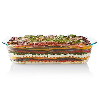 Lasagna Pan Pyrex 9x13 Deep Glass Bakeware Pyrex #233 Clear Glass