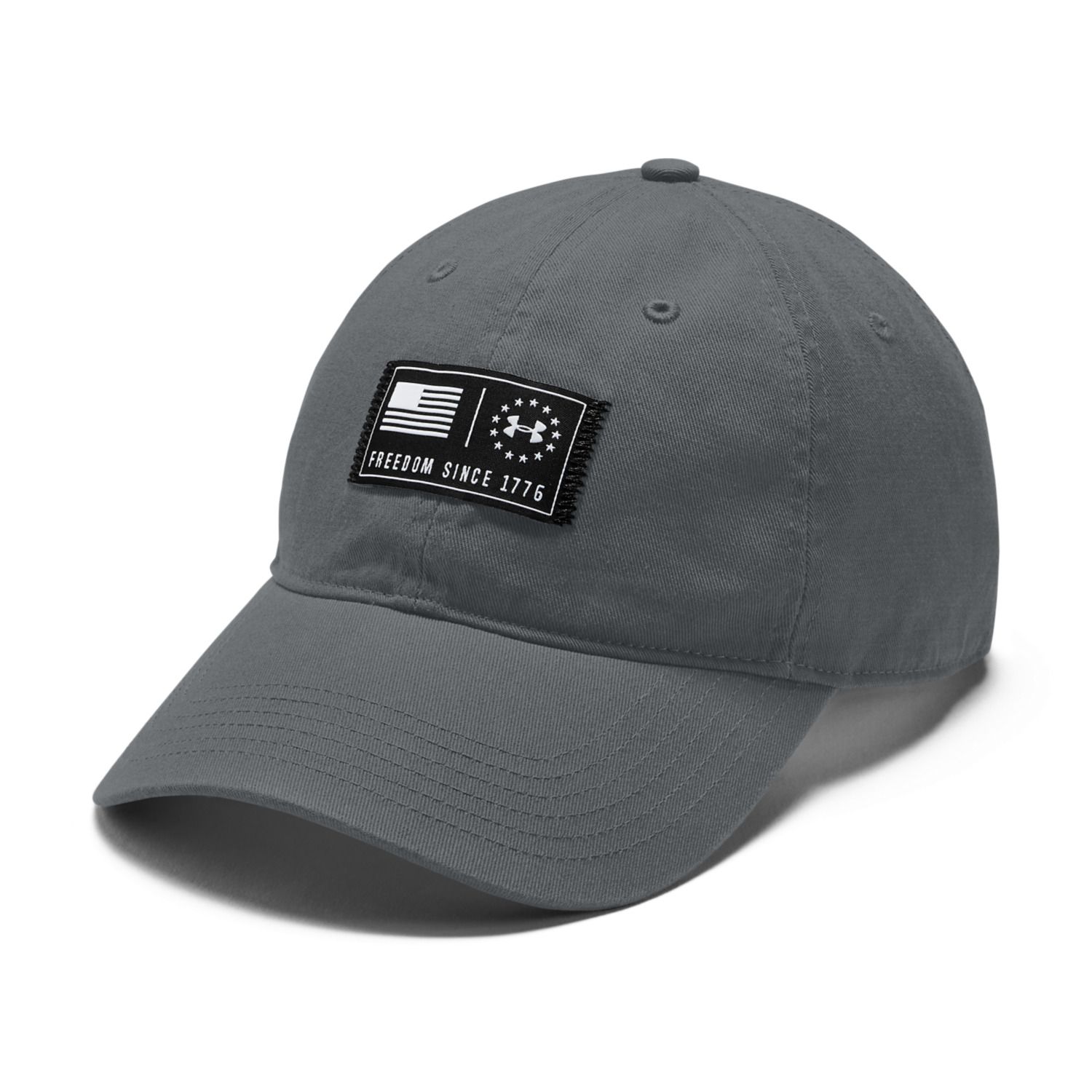 gray under armour hat