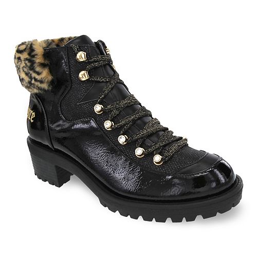 juicy couture lace up boots