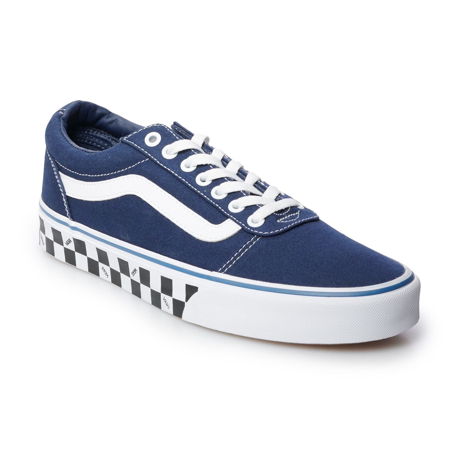 vans shoes blue colour