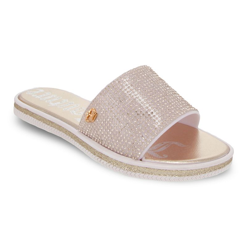 UPC 193605278209 product image for Juicy Couture Yippy Women's Slide Sandals, Size: 9, Pink | upcitemdb.com