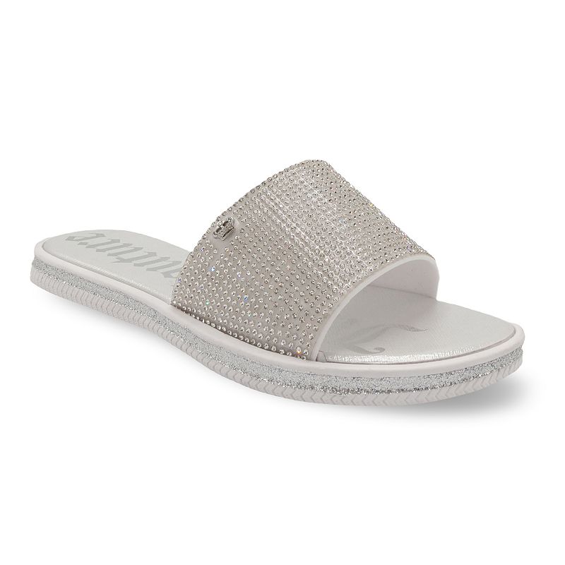 UPC 193605278247 product image for Juicy Couture Yippy Women's Slide Sandals, Size: 6, Grey | upcitemdb.com