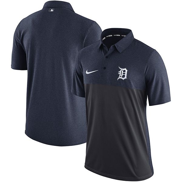 Men's Nike Navy Detroit Tigers Authentic Collection Elite Polo