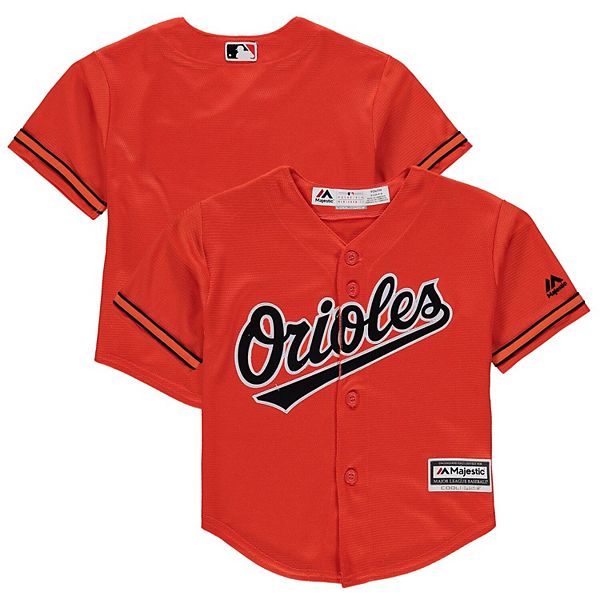 Women's Baltimore Orioles Majestic Orange Alternate Cool Base Jersey