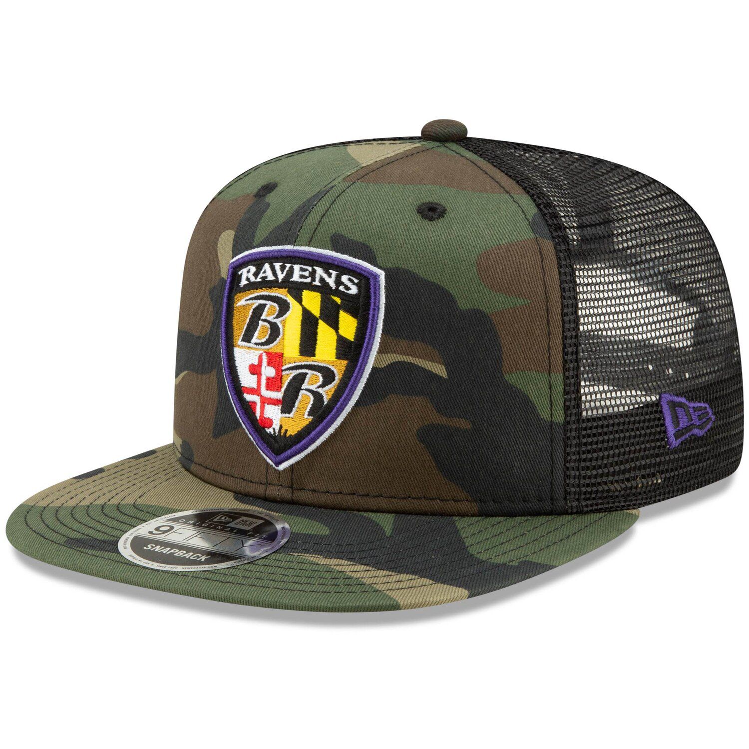 baltimore ravens camo hat