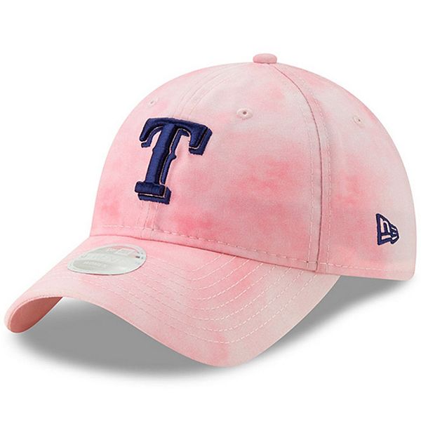 Texas Rangers New Era Women's Mother's Day 9TWENTY Adjustable Hat - Pink