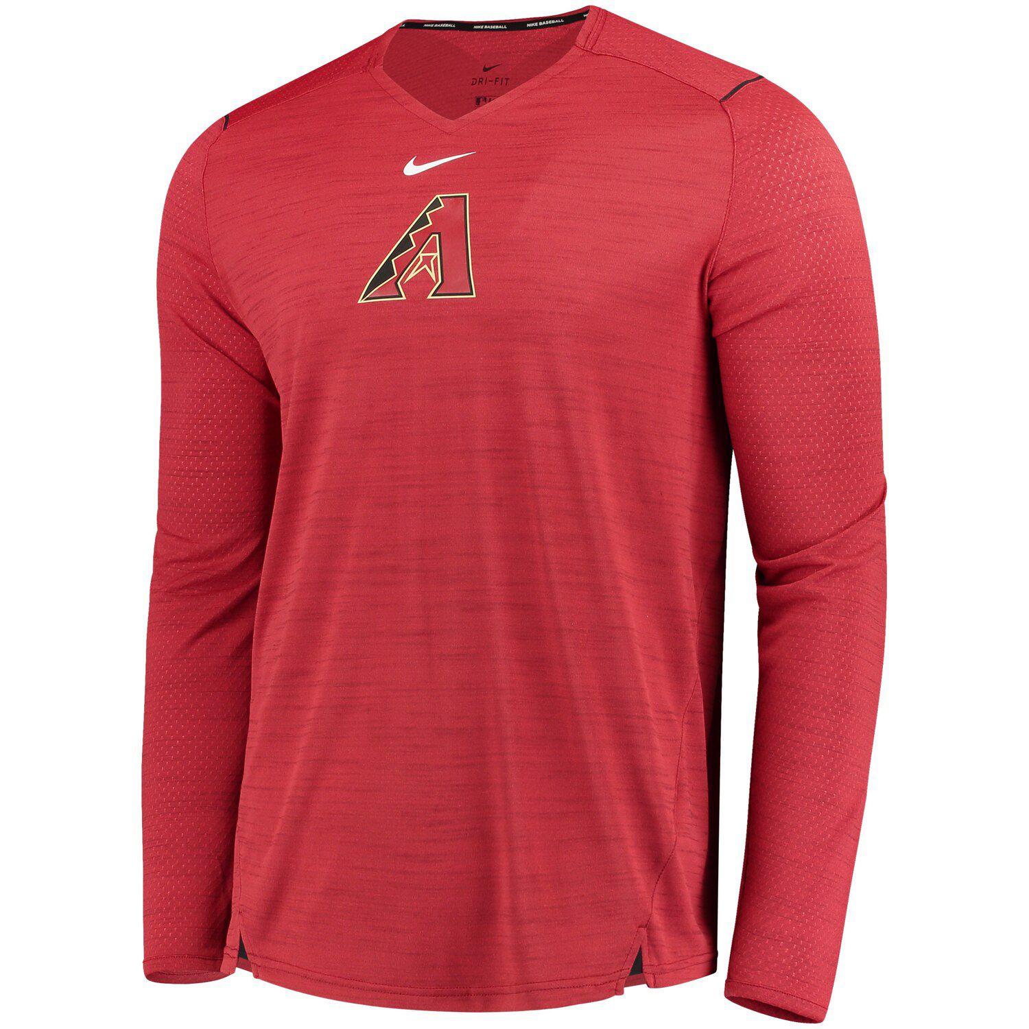 red nike shirt long sleeve