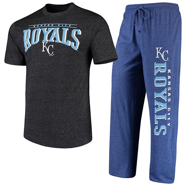 Concepts Sport Kansas City Royals Women's Heathered Charcoal