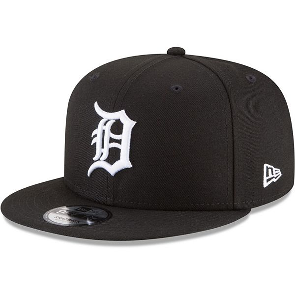 New Era Detroit Tigers MLB 9FIFTY Leather Snapback Hat