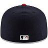Men's New Era St. Louis Cardinals Navy Alternate Authentic Collection On-Field 59FIFTY Fitted Hat