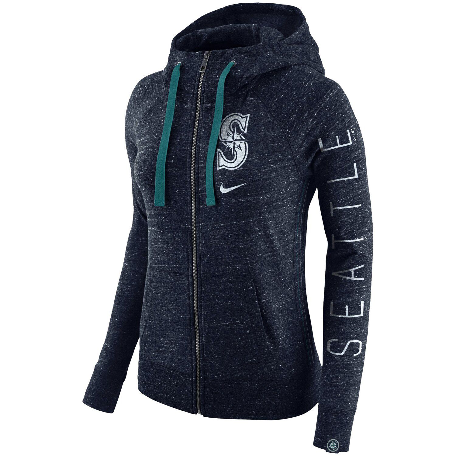 navy zip hoodie women's