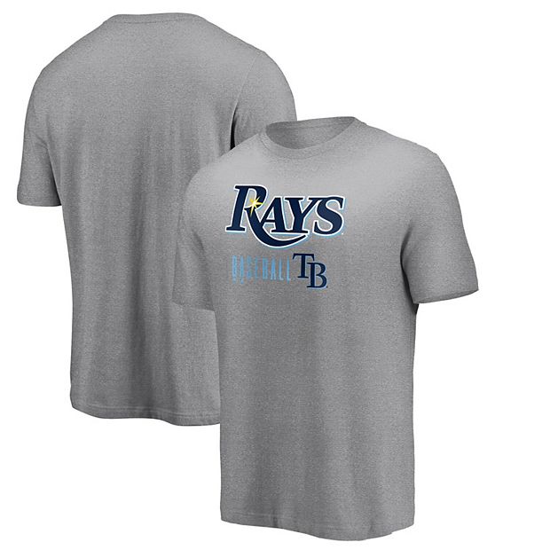 Men's Majestic Heathered Gray Tampa Bay Rays Open Opportunity T-Shirt