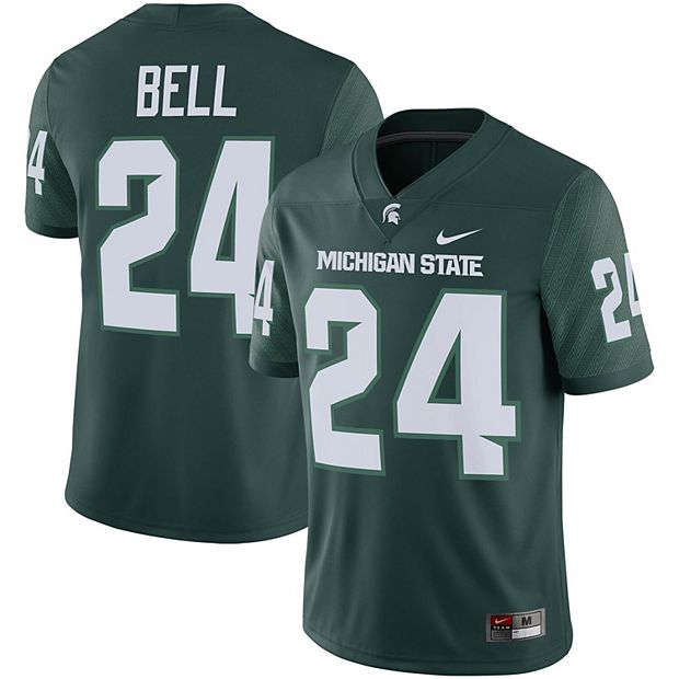 Men's Nike Le'Veon Bell Green Michigan State Spartans Football Name &  Number Performance T-Shirt