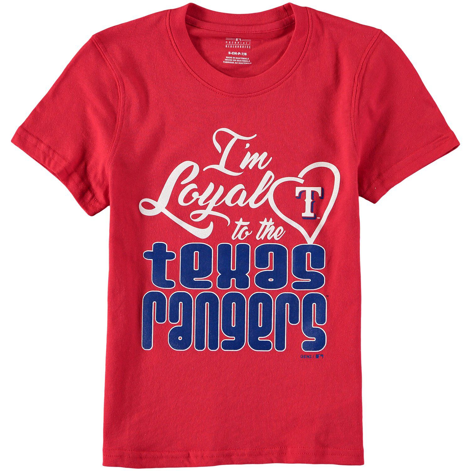 red texas rangers shirt