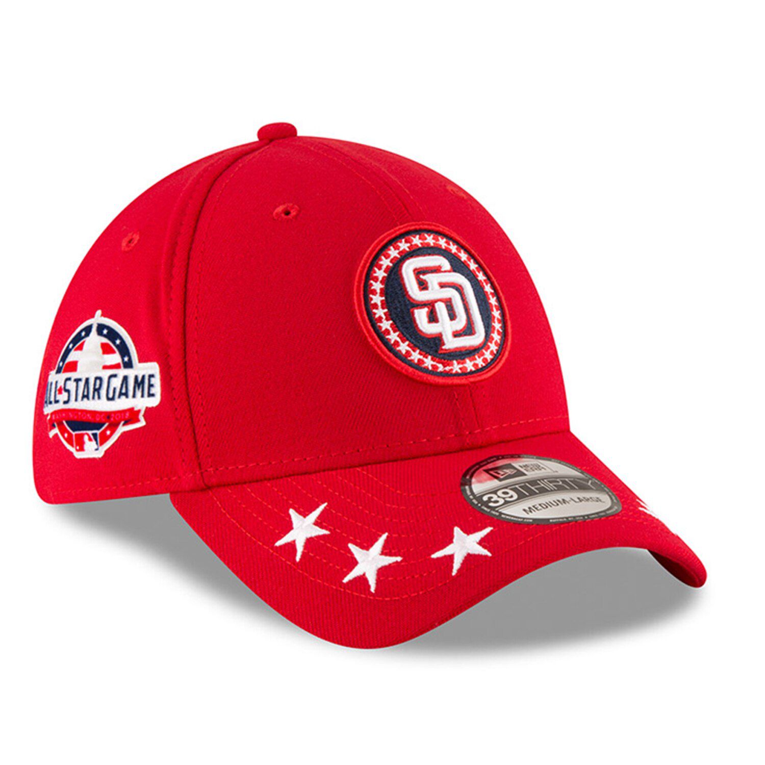 red san diego padres hat