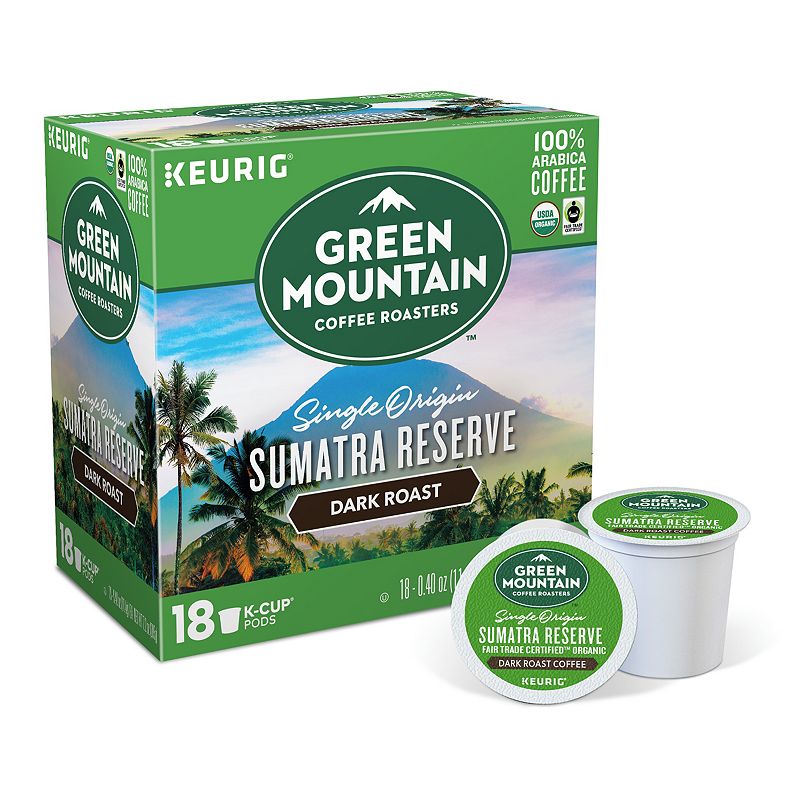 UPC 099555000603 product image for Green Mountain Coffee Sumatran Reserve, Keurig K-Cup Pods, Organic Dark Roast -  | upcitemdb.com