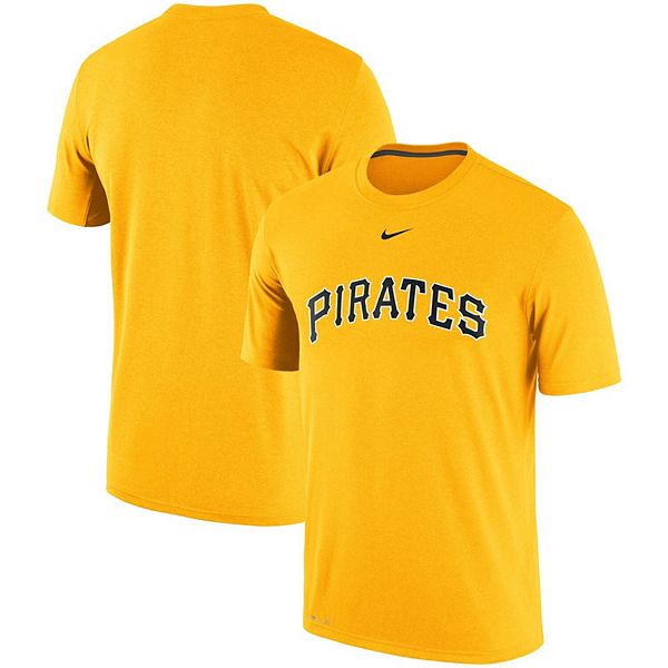Pittsburgh Pirates Nike Practice Performance T-Shirt - Gold