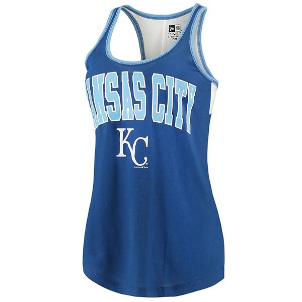 Kansas City Royals 5th & Ocean by New Era Women's Baby Jersey Lace