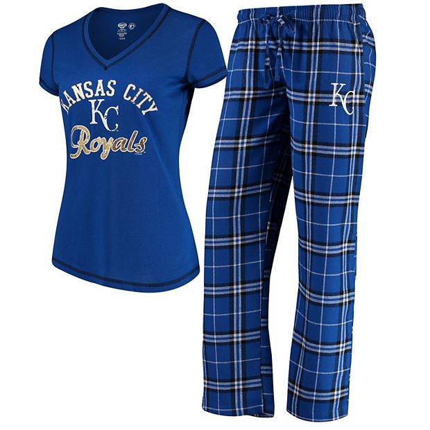 Women's Concepts Sport Royal Kansas City Royals Duo Pants & Top Set