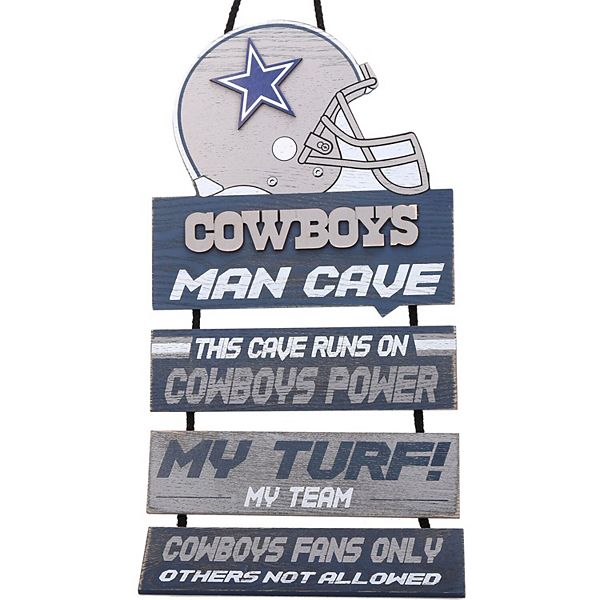 NFL Dallas Cowboys Helmet Wall Art Sign Wood Sign 24