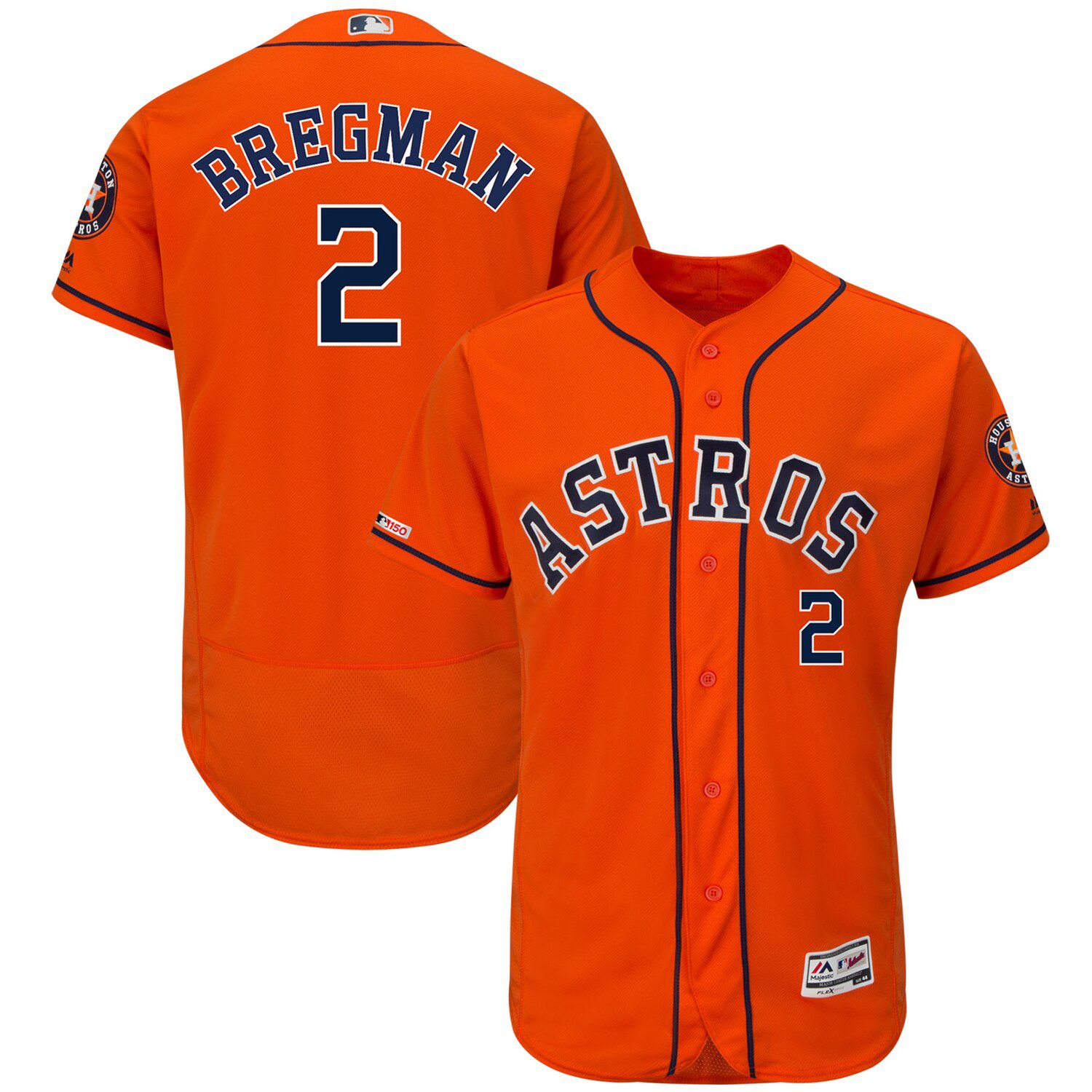 Alex Bregman Orange Houston Astros 