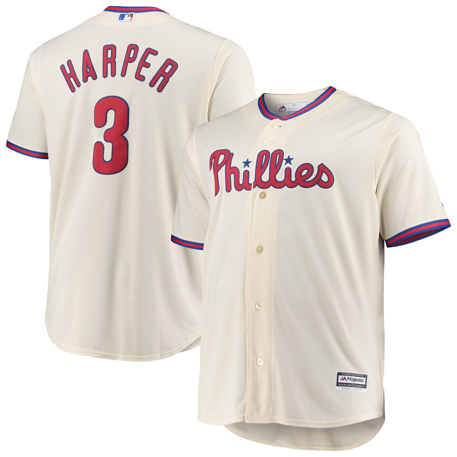 majestic bryce harper jersey