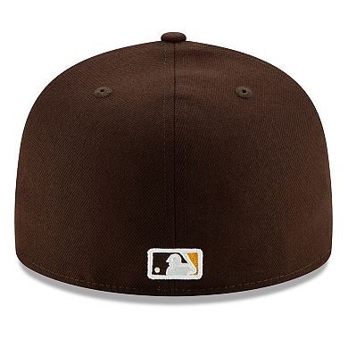 Men's New Era Brown San Diego Padres 2020 Authentic Collection On-Field 59FIFTY Fitted Hat