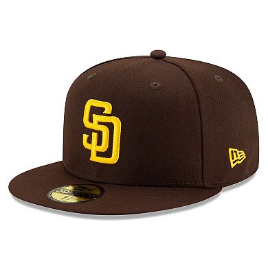 Men's New Era Brown San Diego Padres 2020 Authentic Collection On-Field 59FIFTY Fitted Hat