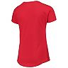 Girls Youth Red St. Louis Cardinals Brush Stroke Dolman T-Shirt