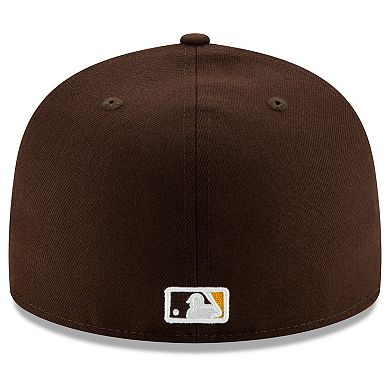 Youth New Era Brown San Diego Padres Authentic Collection On-Field 59FIFTY Fitted Hat