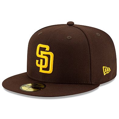 Youth New Era Brown San Diego Padres Authentic Collection On-Field 59FIFTY Fitted Hat