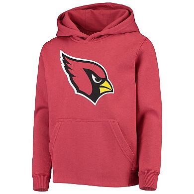 Youth Cardinal Arizona Cardinals Primary Team Logo Pullover Hoodie