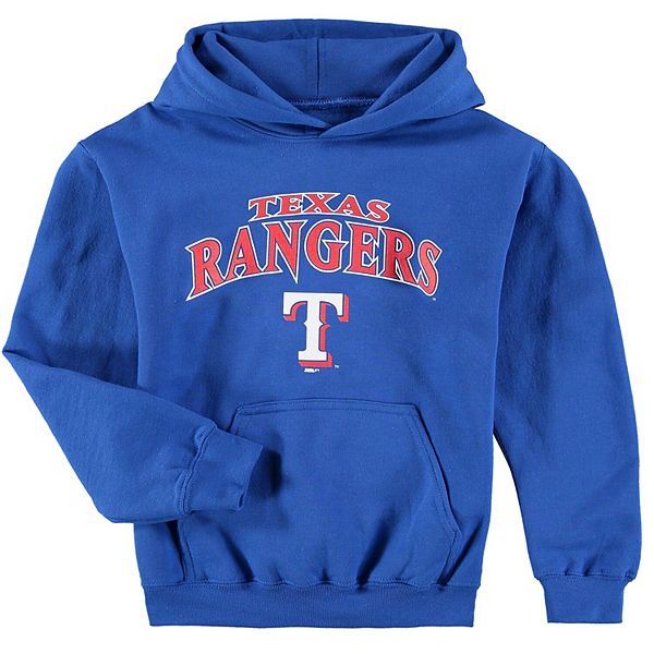 Men's Texas Rangers Stitches Royal Fleece Pullover Hoodie – Texas