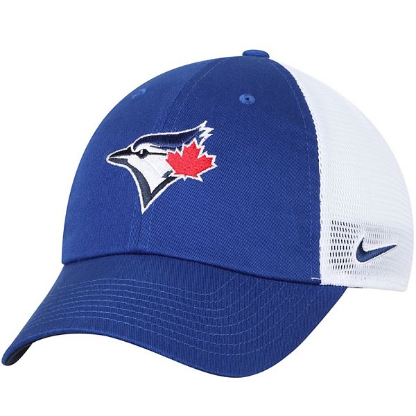 Men S Nike Royal White Toronto Blue Jays Heritage 86 Team Trucker Adjustable Hat