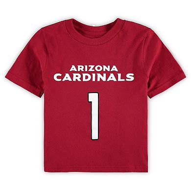 Preschool Kyler Murray Cardinal Arizona Cardinals Mainliner Player Name & Number T-Shirt