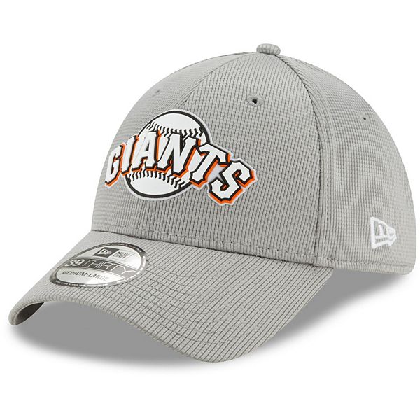 Men S New Era Gray San Francisco Giants Clubhouse 39thirty Flex Hat