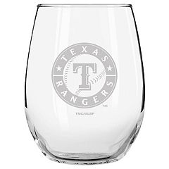 Seattle Mariners 15oz. Personalized Double Old Fashion Etched Glass