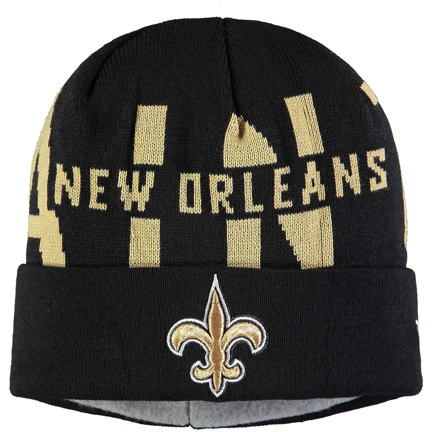 saints knit hat