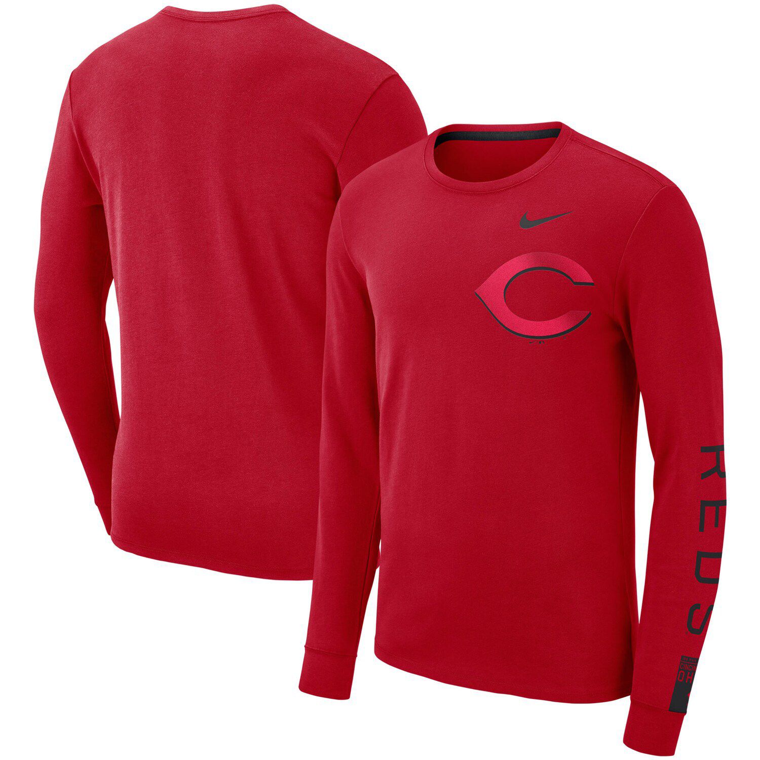 cincinnati reds long sleeve t shirt