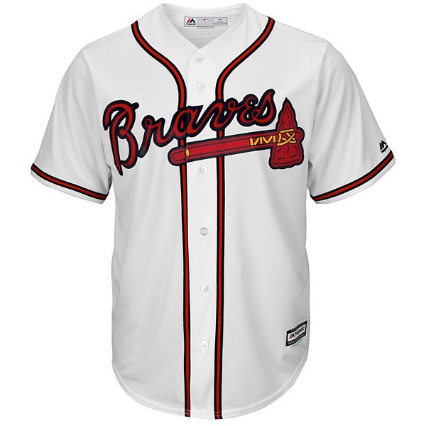 Majestic Men's Atlanta Braves Platinum Cool Base Jersey - Macy's