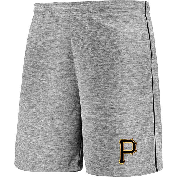 Pittsburgh Pirates Fanatics Branded Big & Tall Mesh Shorts - Black