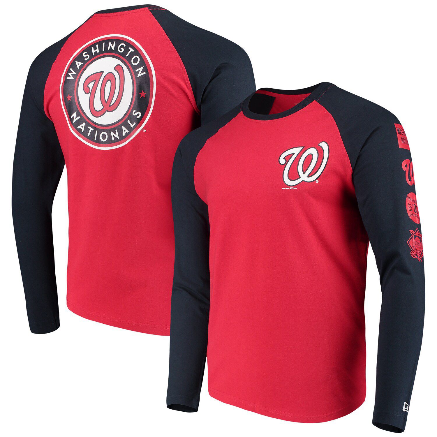 washington nationals long sleeve shirt