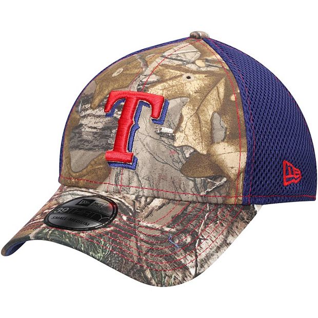 Texas Rangers New Era Realtree 49FORTY Fitted Hat - Camo