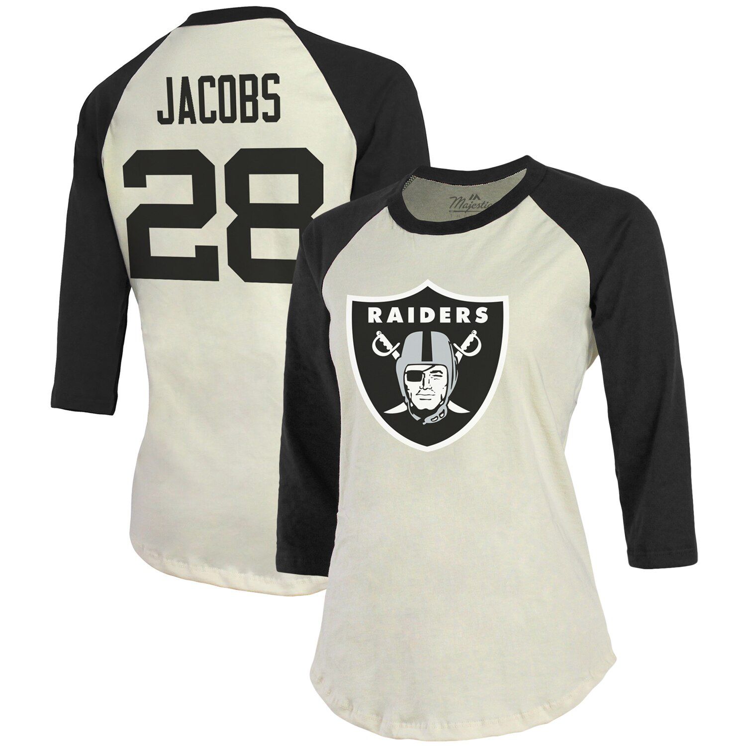 Nike Mens Josh Jacobs Raiders Game Day Jersey - Black/Black Size 3XL